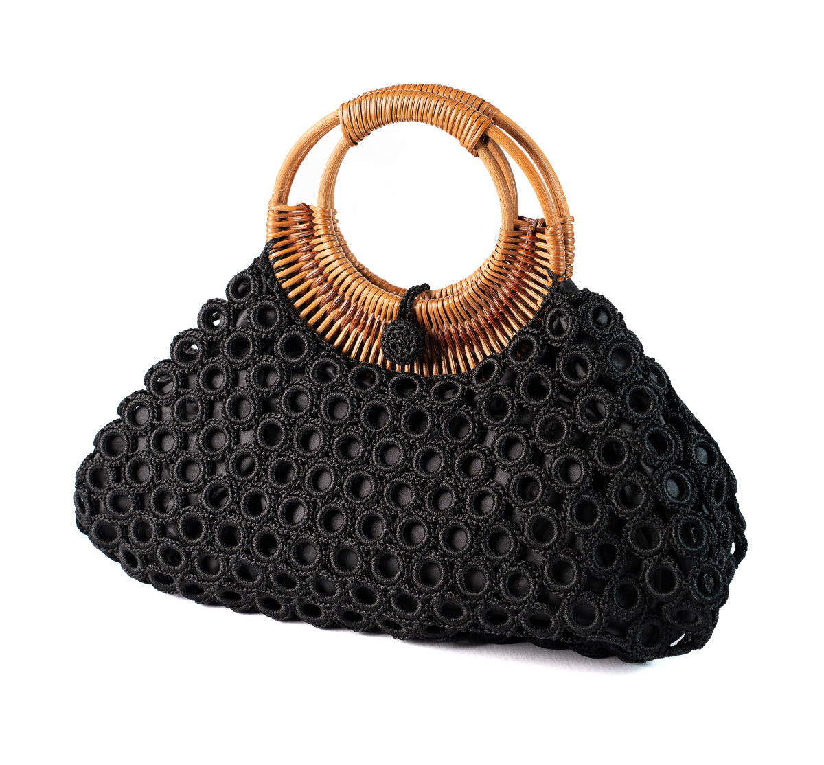 Borsa uncinetto bambù