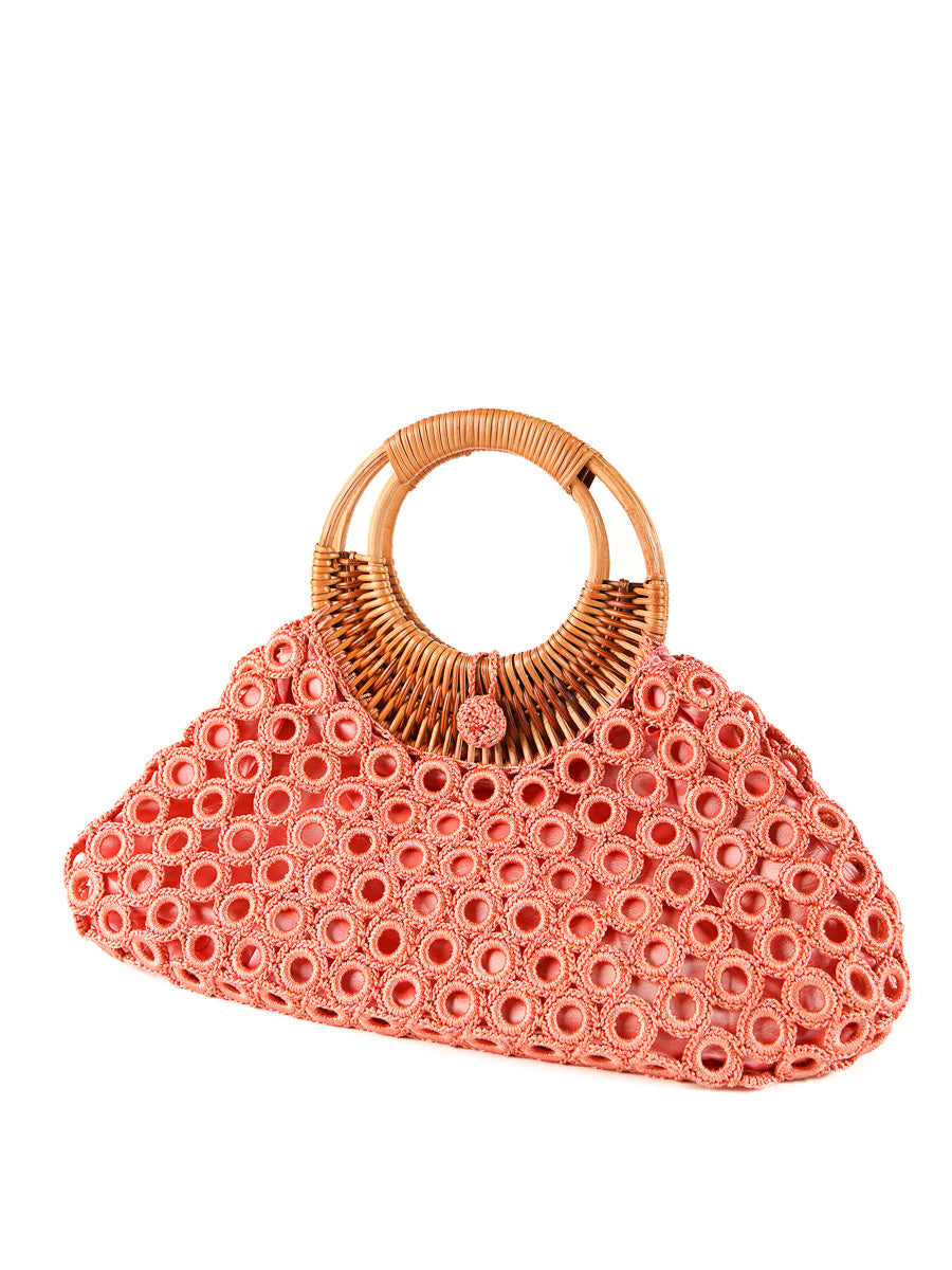 Borsa uncinetto bambù