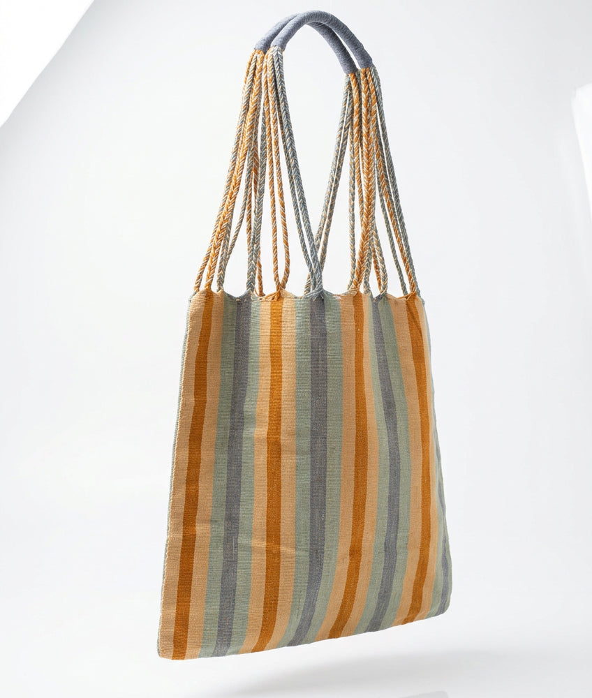 Tote Mex - Ricamo righe larghe