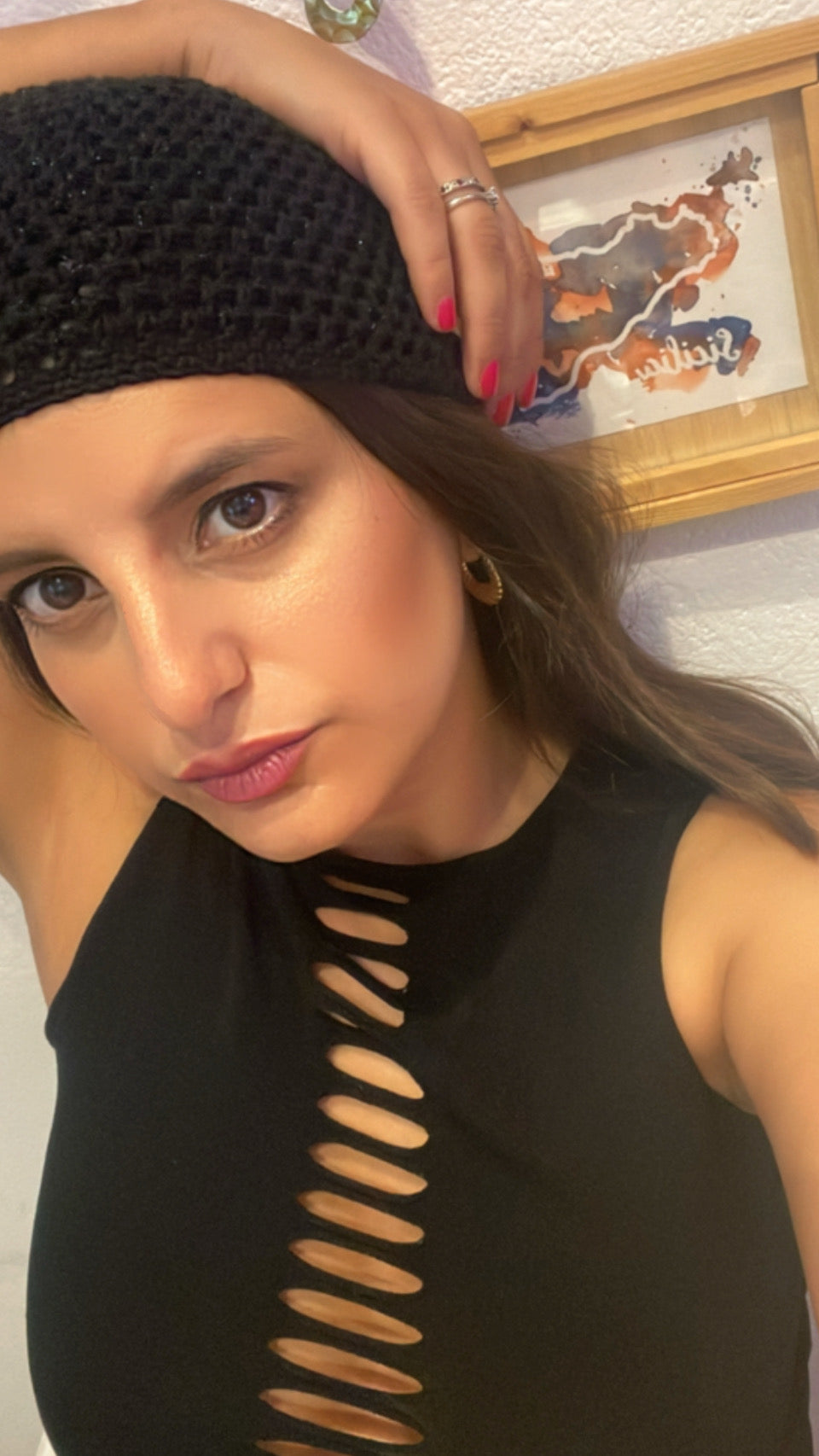 Cappellino crochet "KUFI"