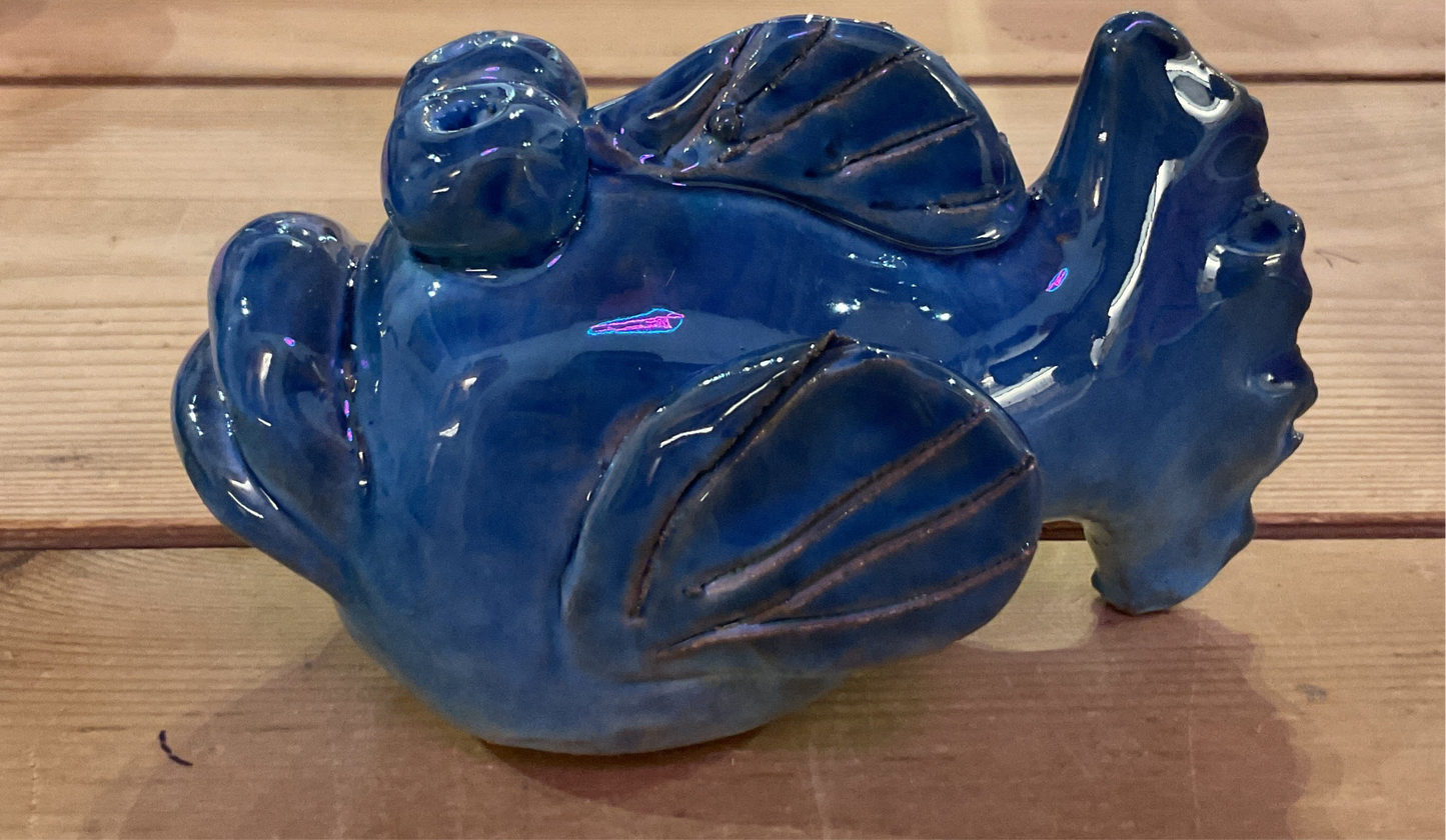 Pesce in ceramica