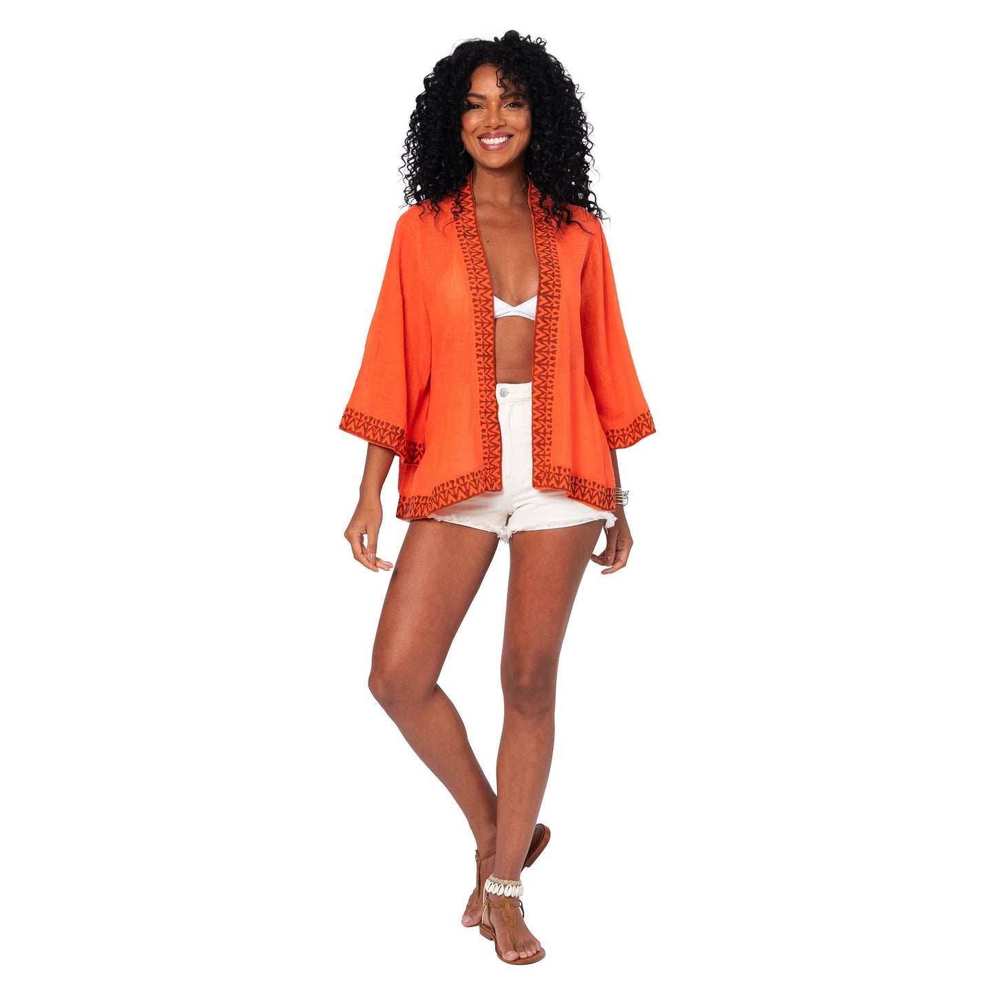 KIMONO ESTIVO CORTO MANICA 3/4
