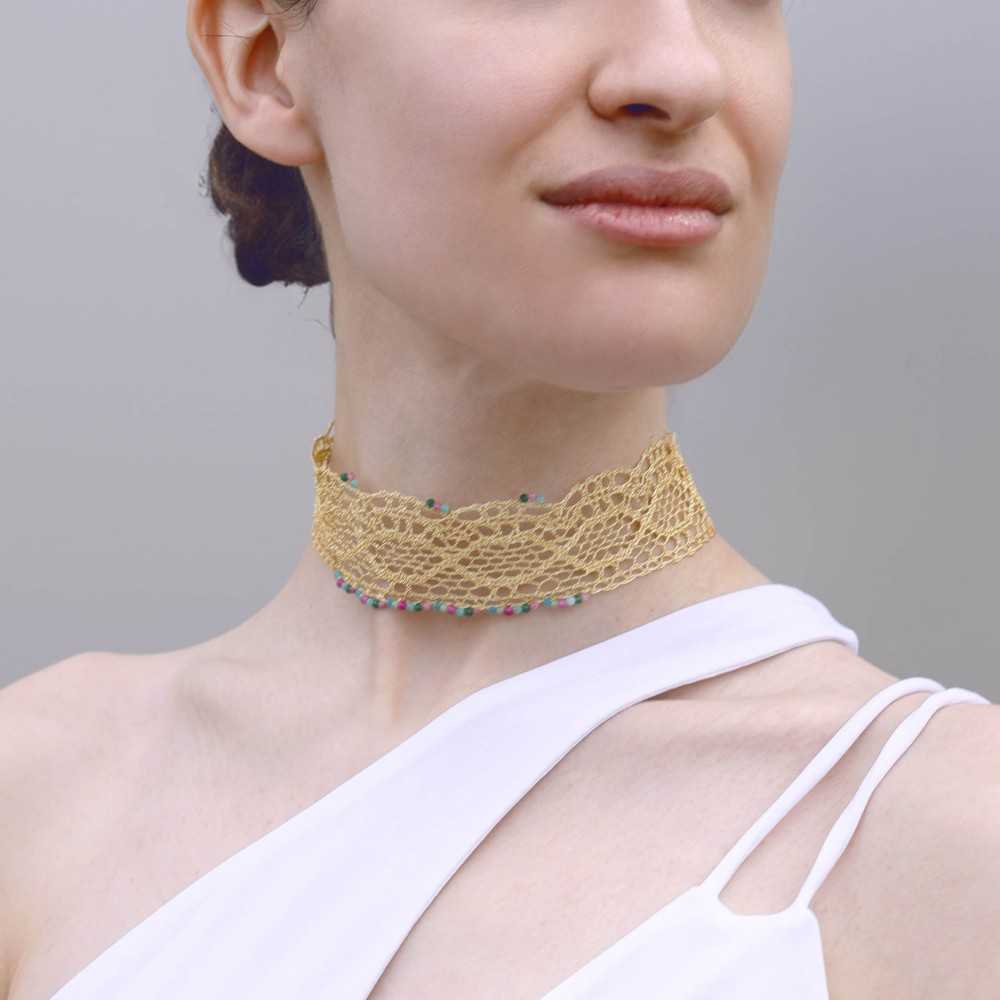 Choker uncinetto