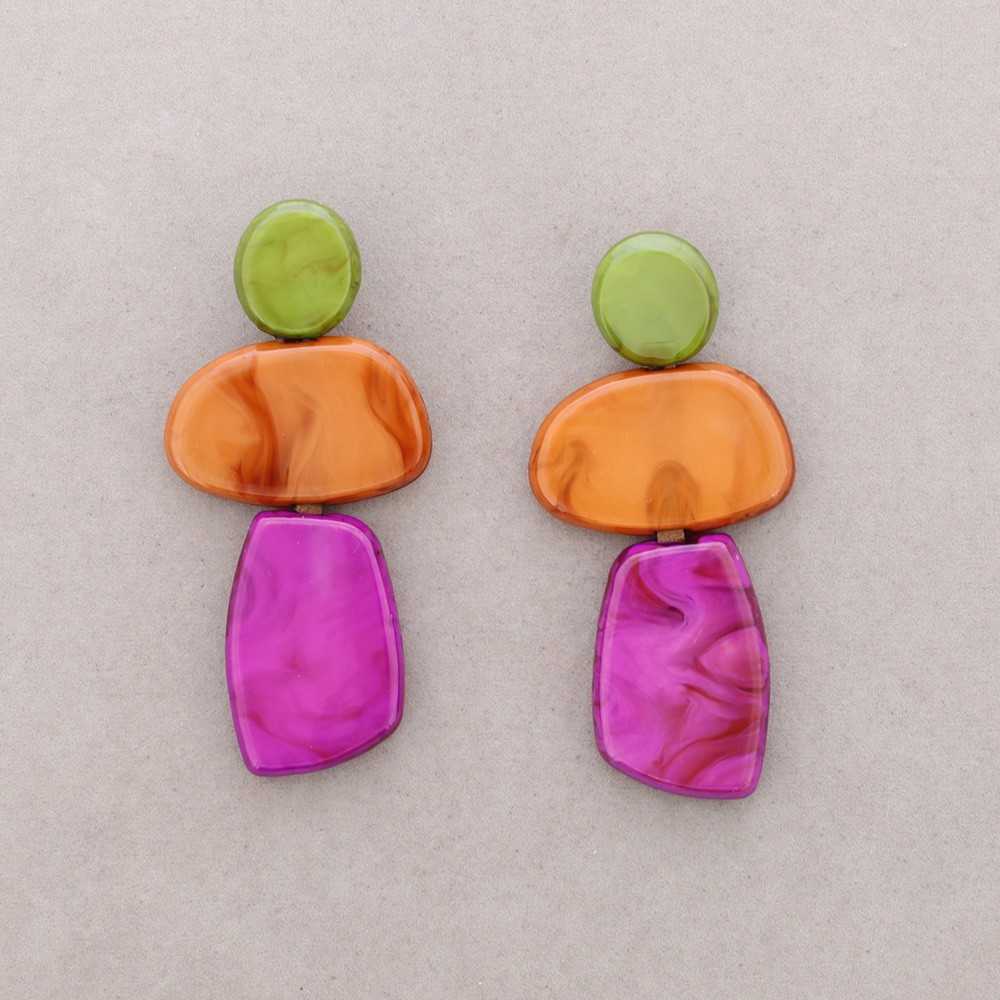 Orecchini design geometriche