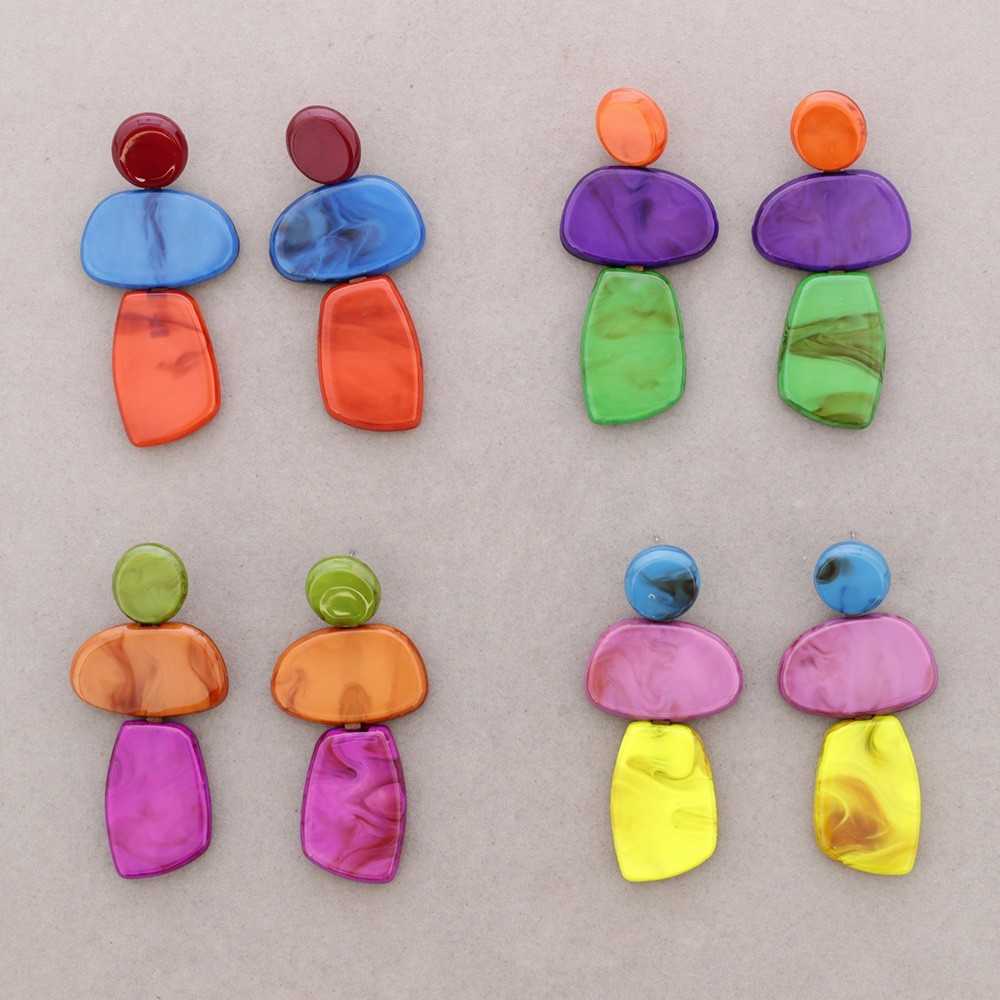 Orecchini design geometriche