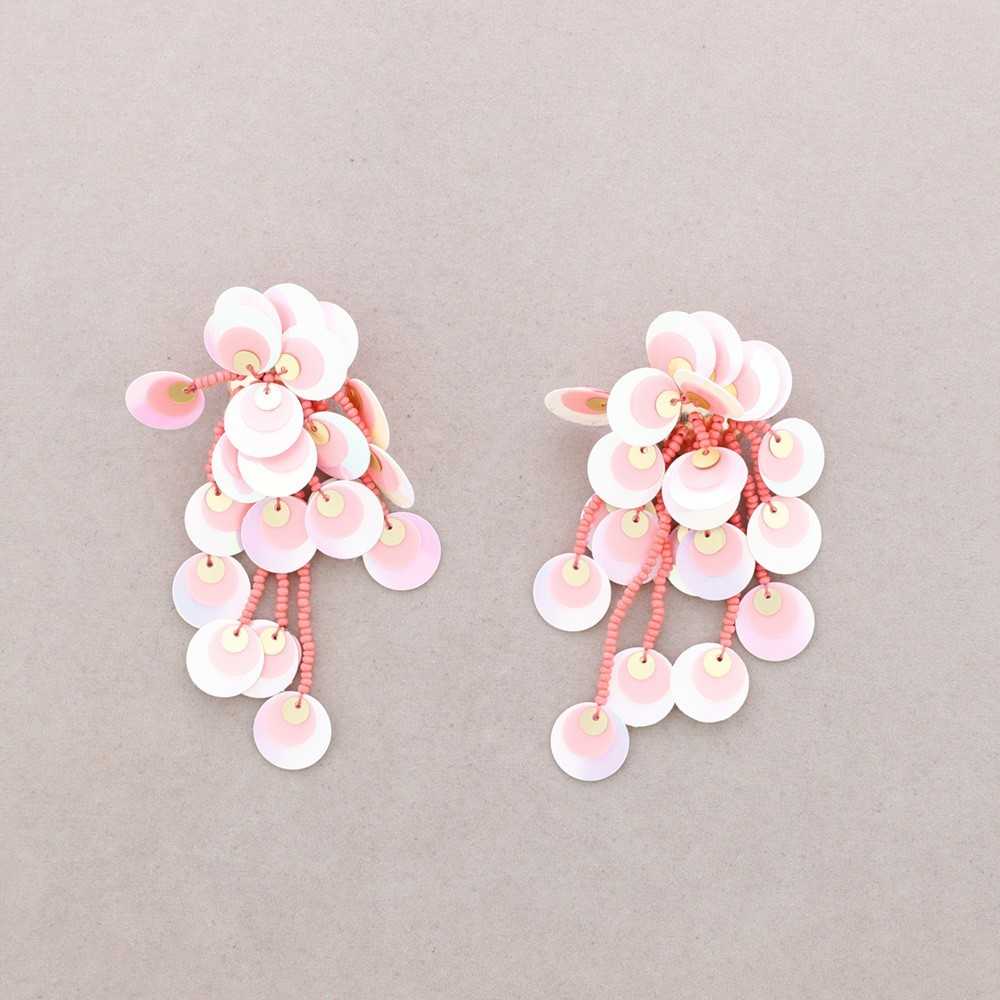 Orecchini etnici paillettes