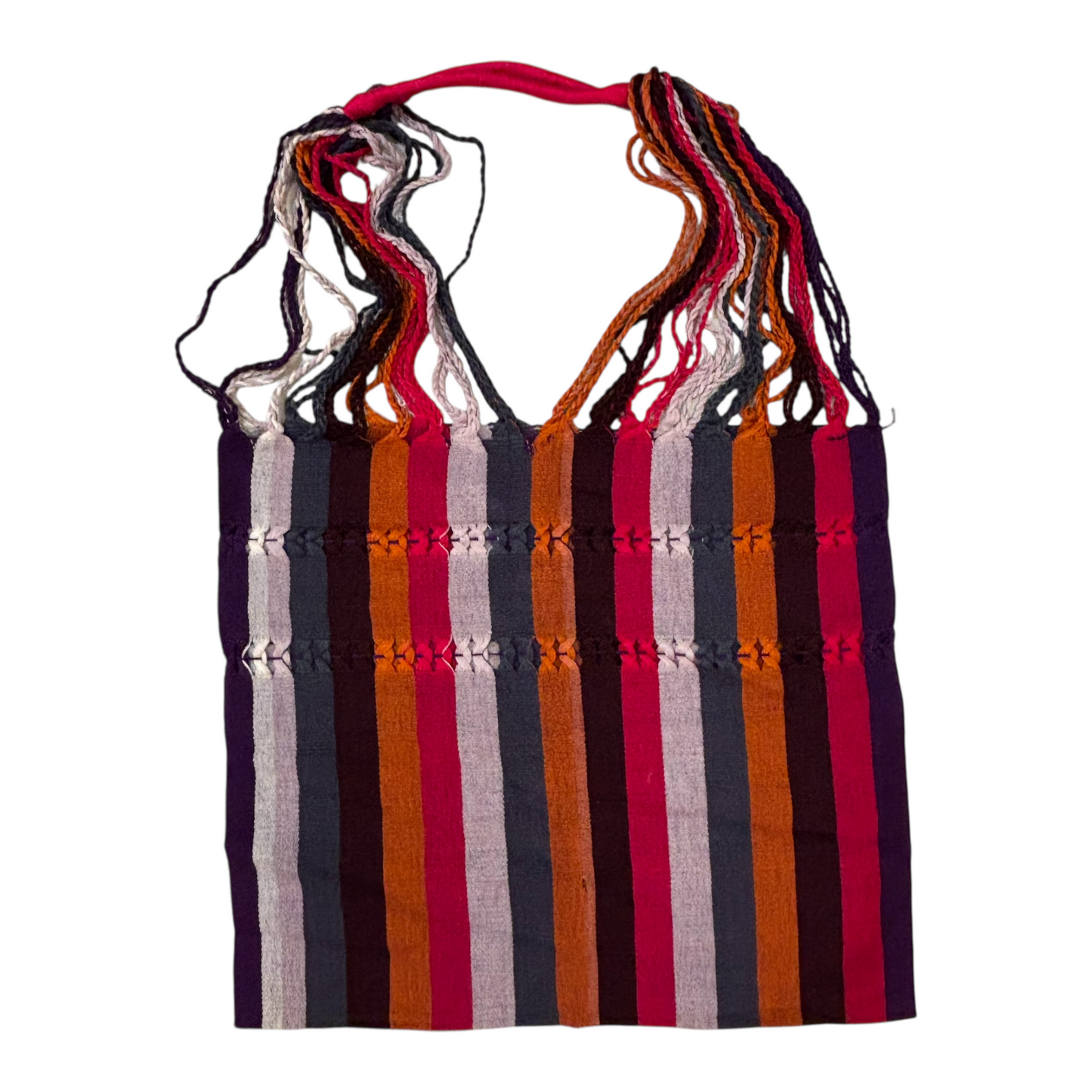 Tote Mex - Ricamo righe larghe