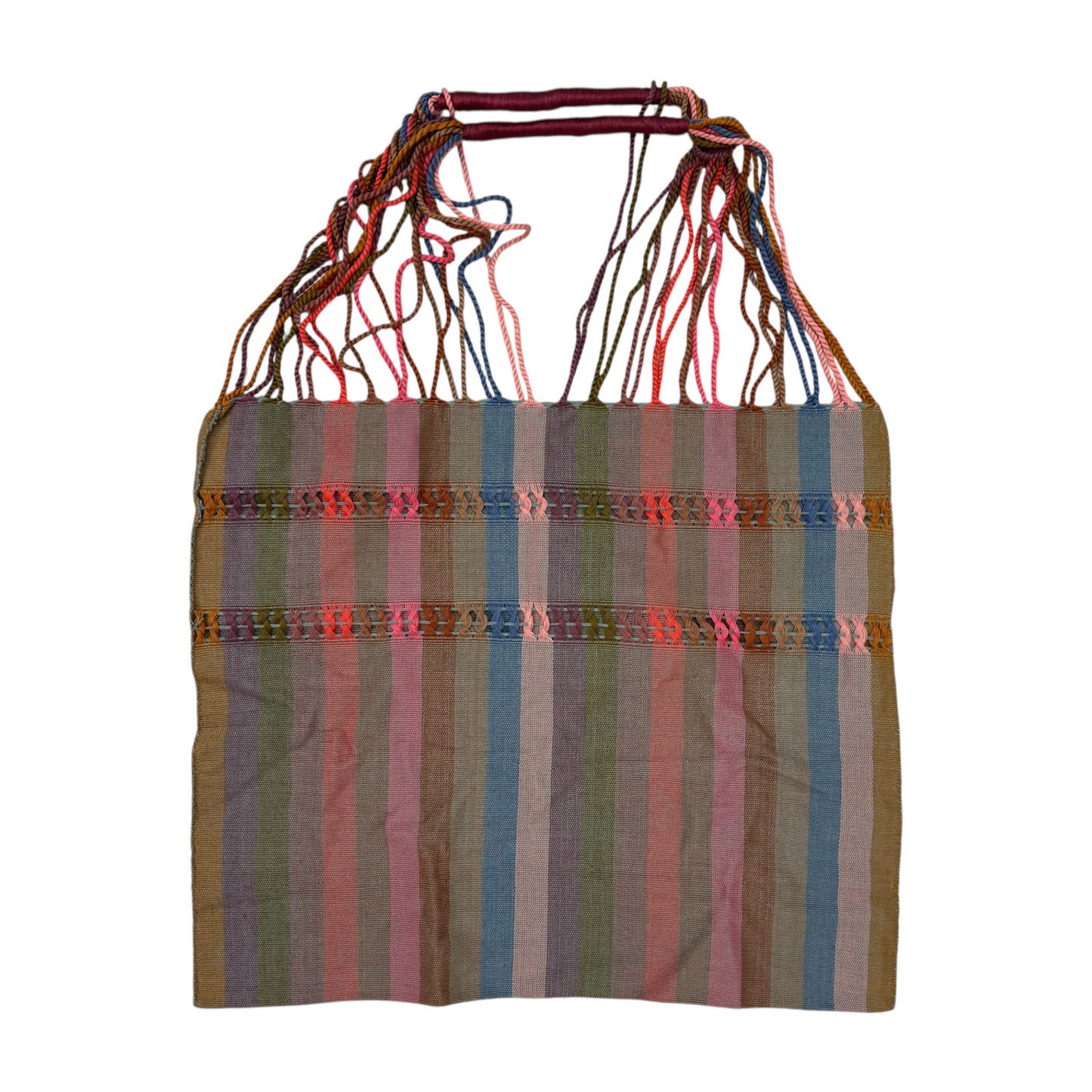 Tote Mex - Ricamo righe larghe