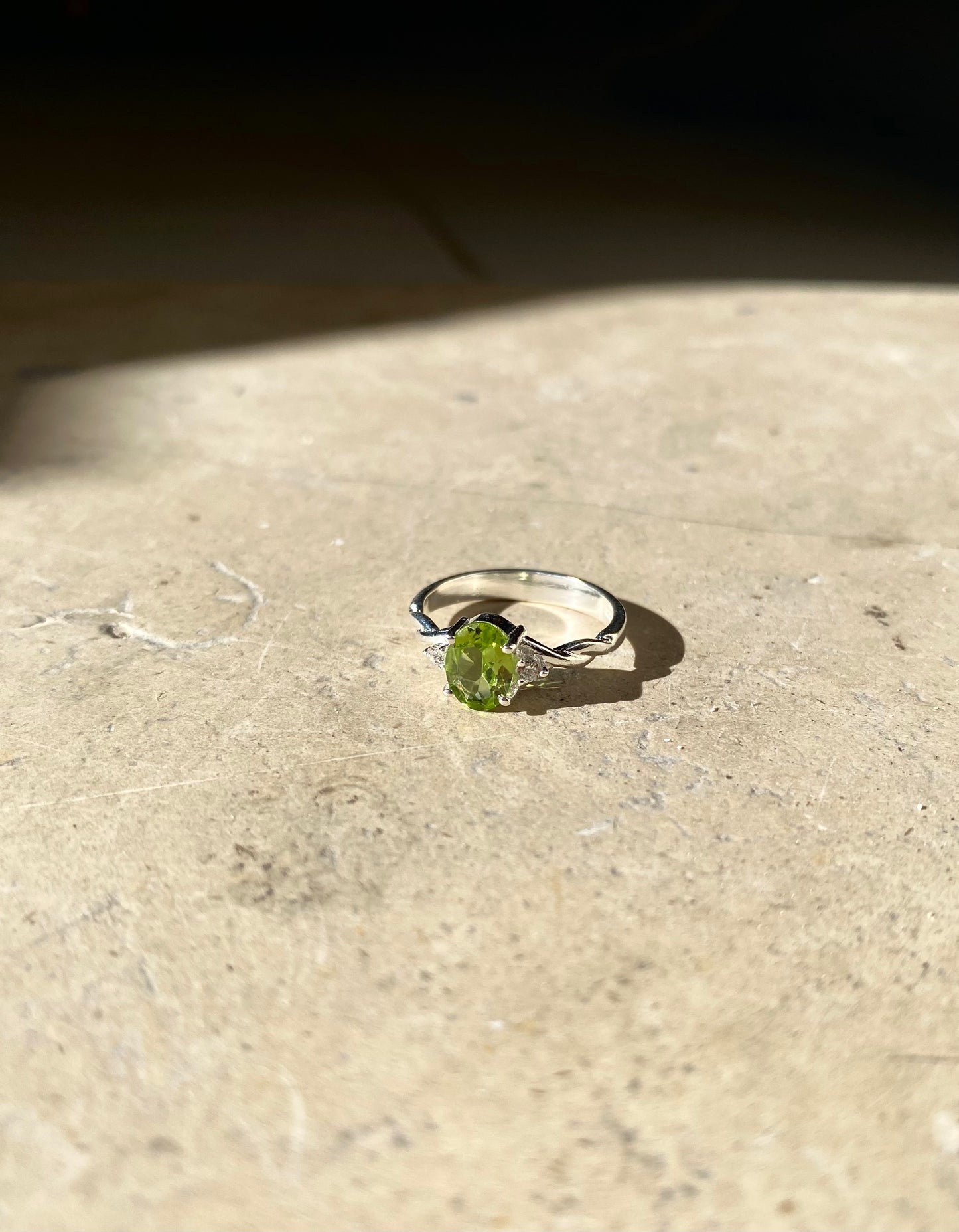 Anello Peridoto XL