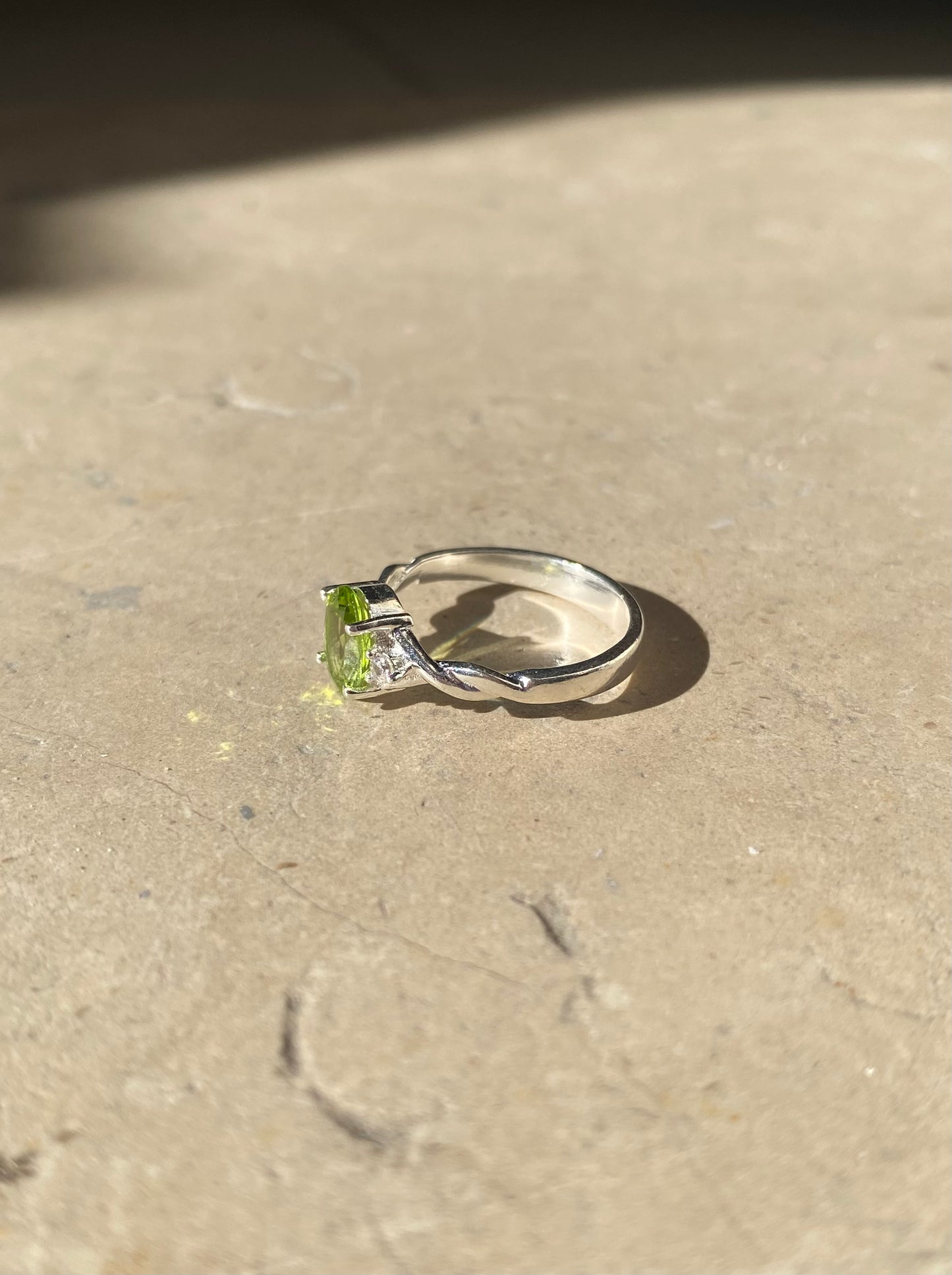 Anello Peridoto XL