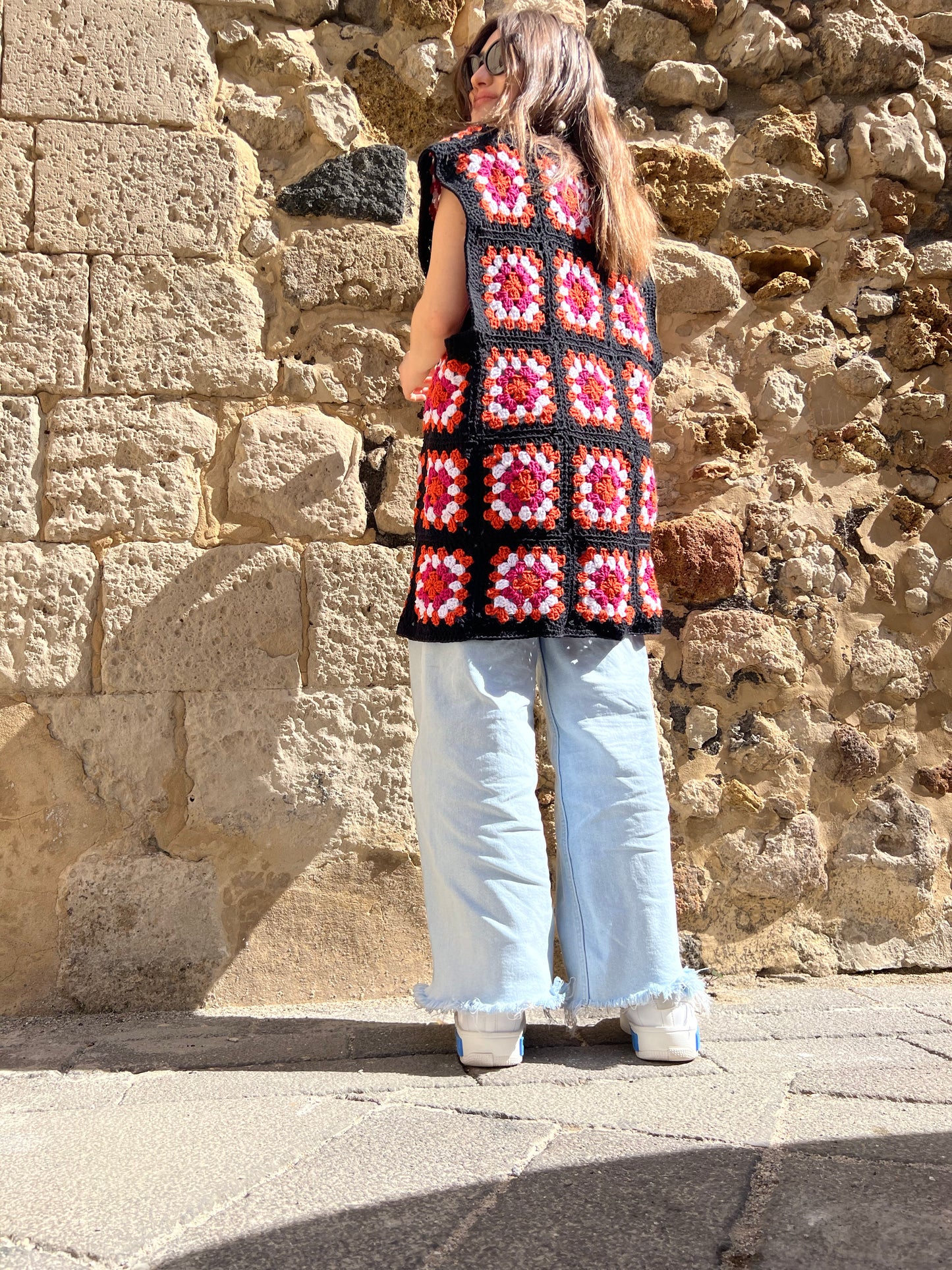 Gilet Ortigia crochet