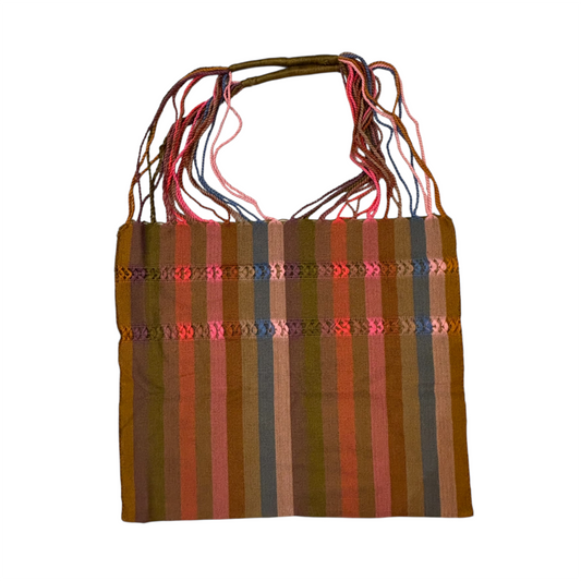 Tote Mex - Ricamo righe large