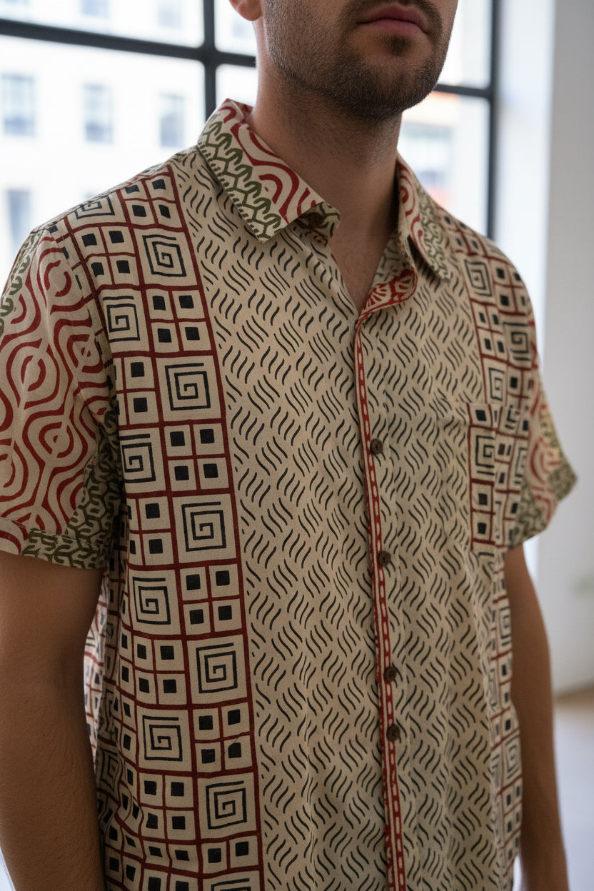 Camicia fantasia