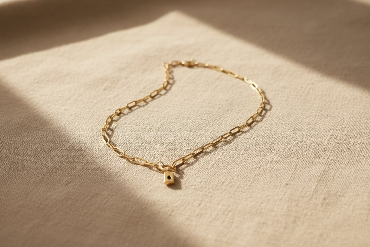 Collana con medaglietta