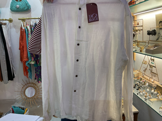 Camicia bianca manica lunga