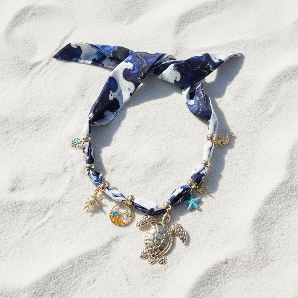 Foulard collana