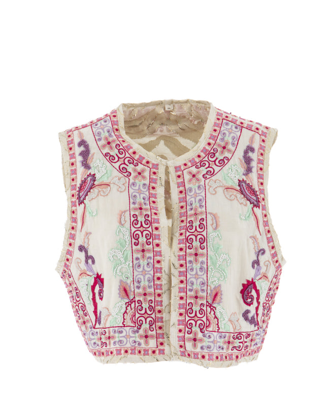 Gilet beige