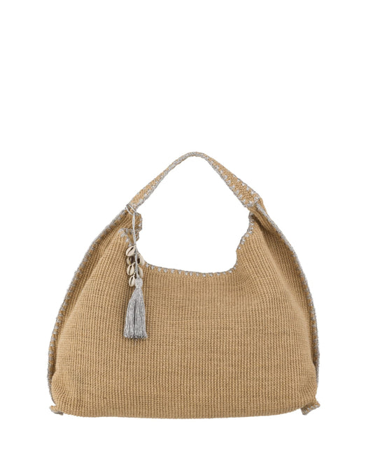 Borsa iuta argento
