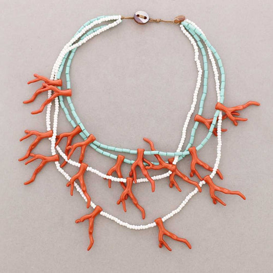 Collana corallo
