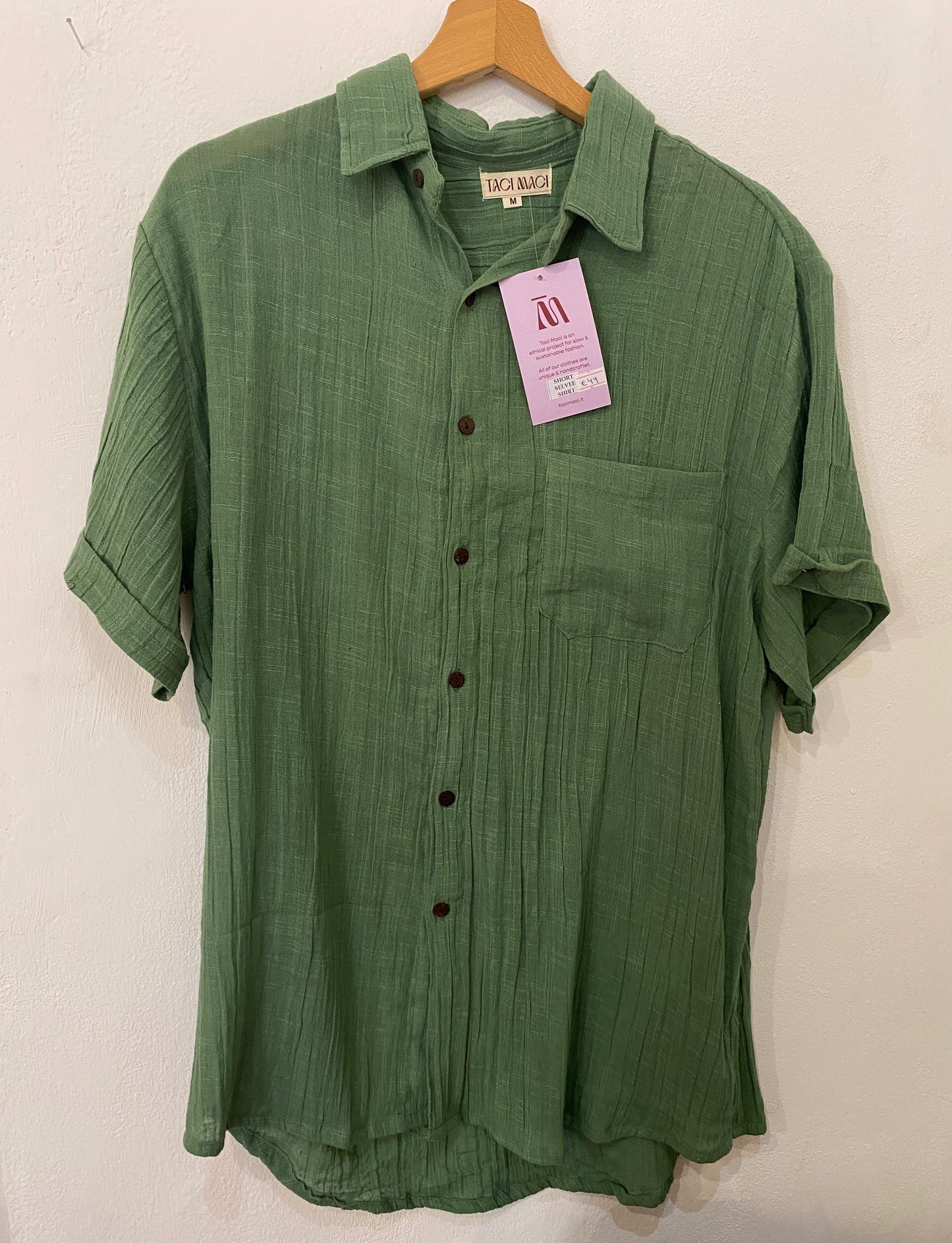 Camicia a maniche corte