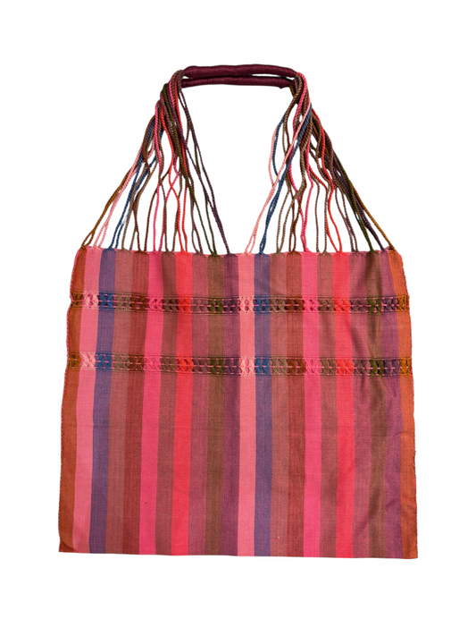 Tote Mex - Ricamo righe large