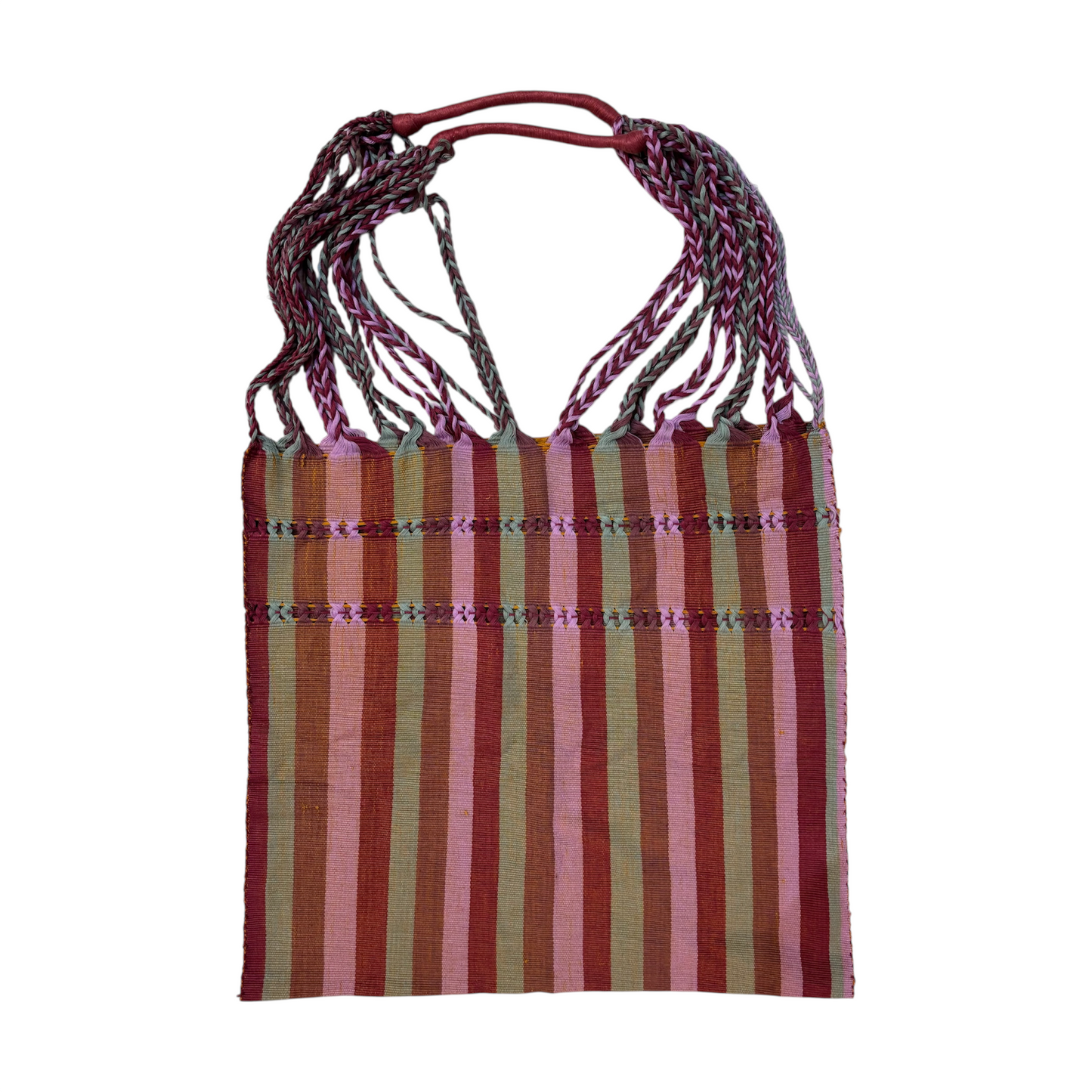 Tote Mex - Ricamo righe large