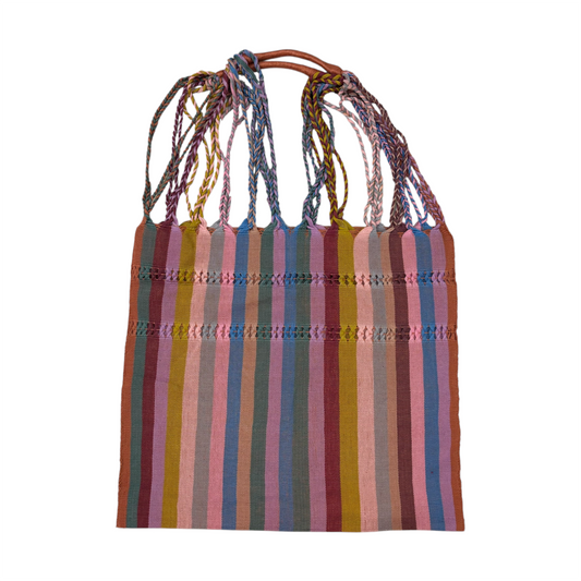 Tote Mex - Ricamo righe larghe