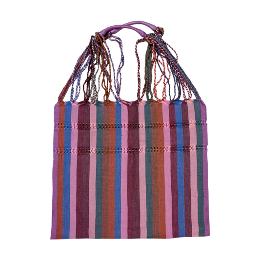 Tote Mex - Ricamo righe larghe