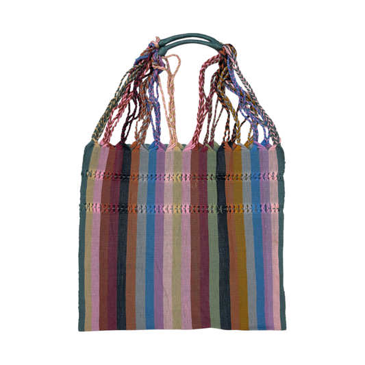 Tote Mex - Ricamo righe larghe