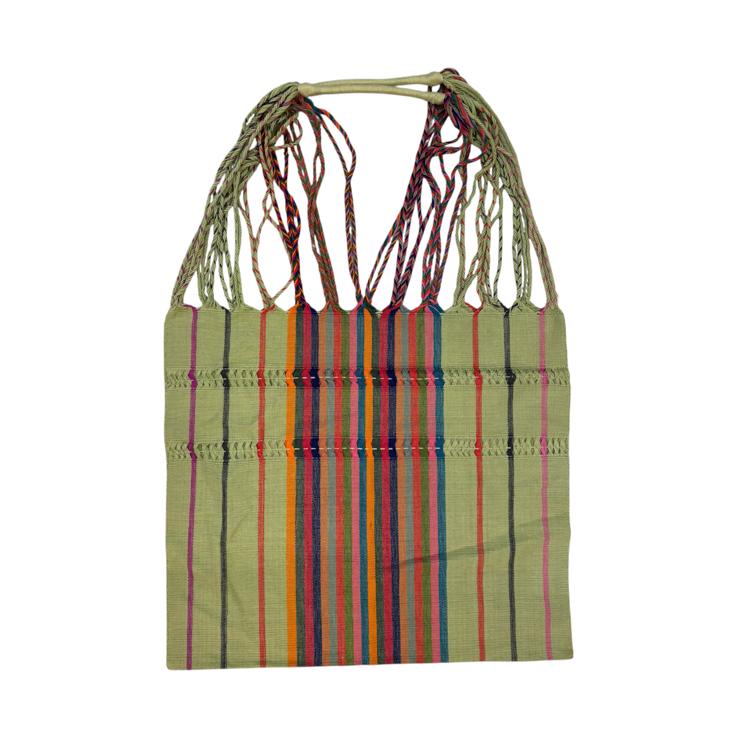 Tote Mex Ricamo Righe larghe