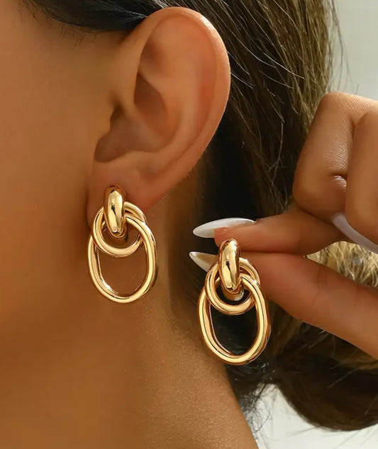 Orecchini intreccio