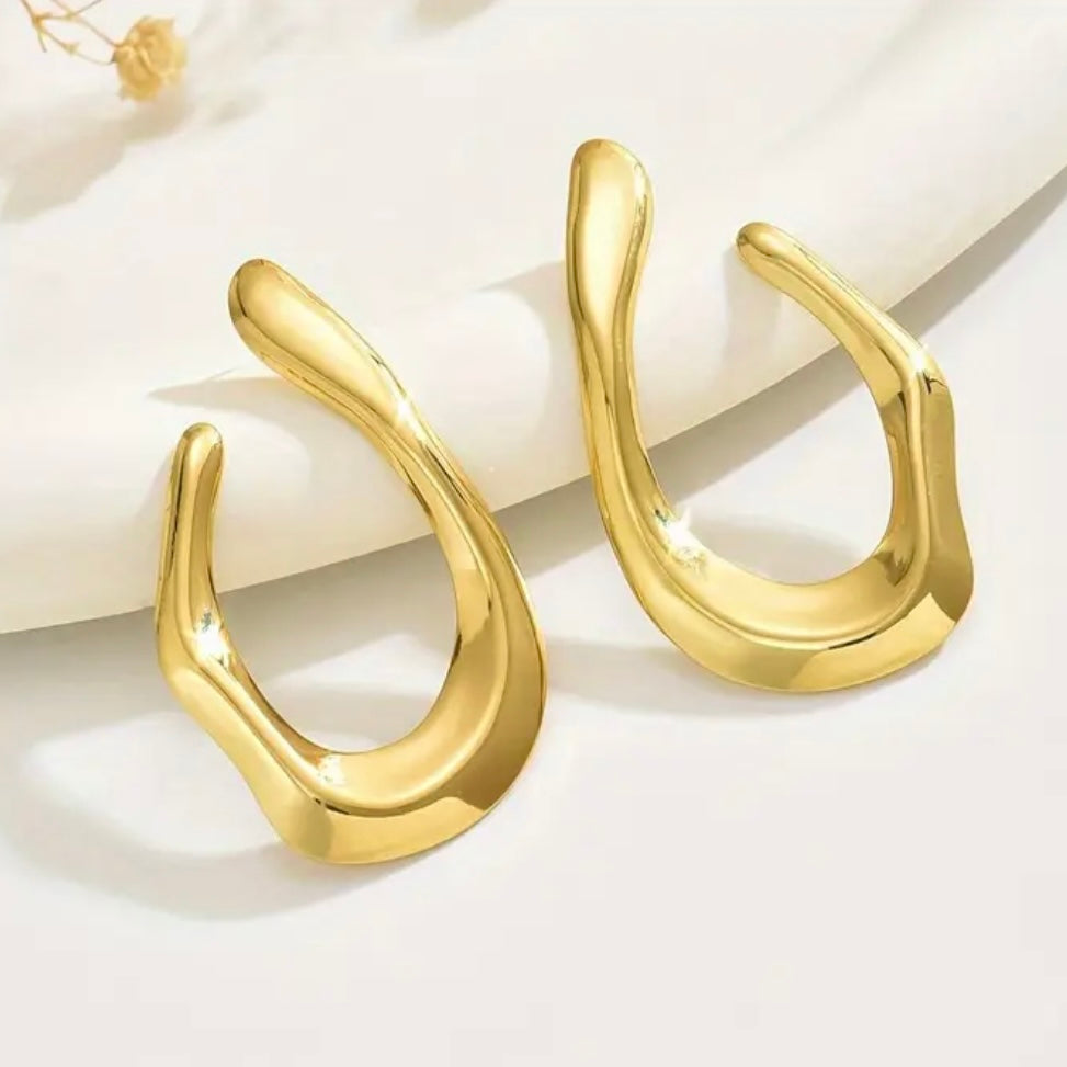 Orecchini fantasia geometrica