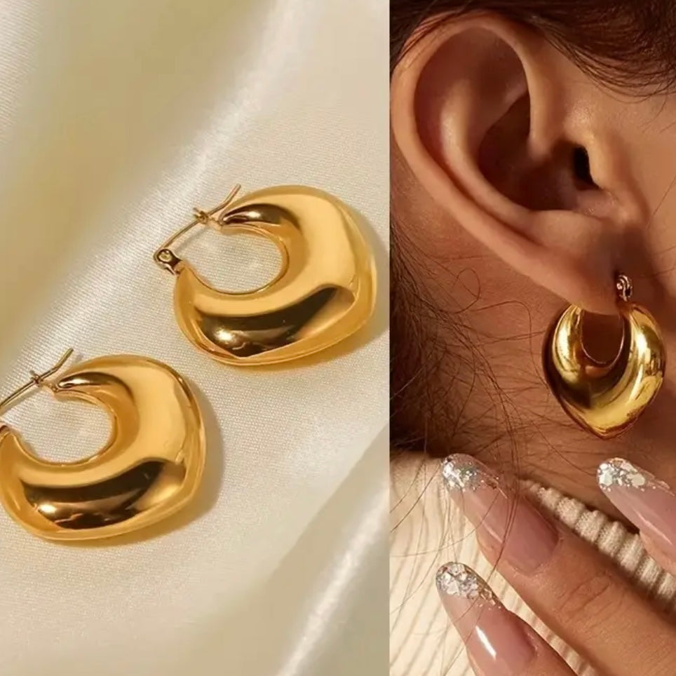 Orecchini mezzo cerchio