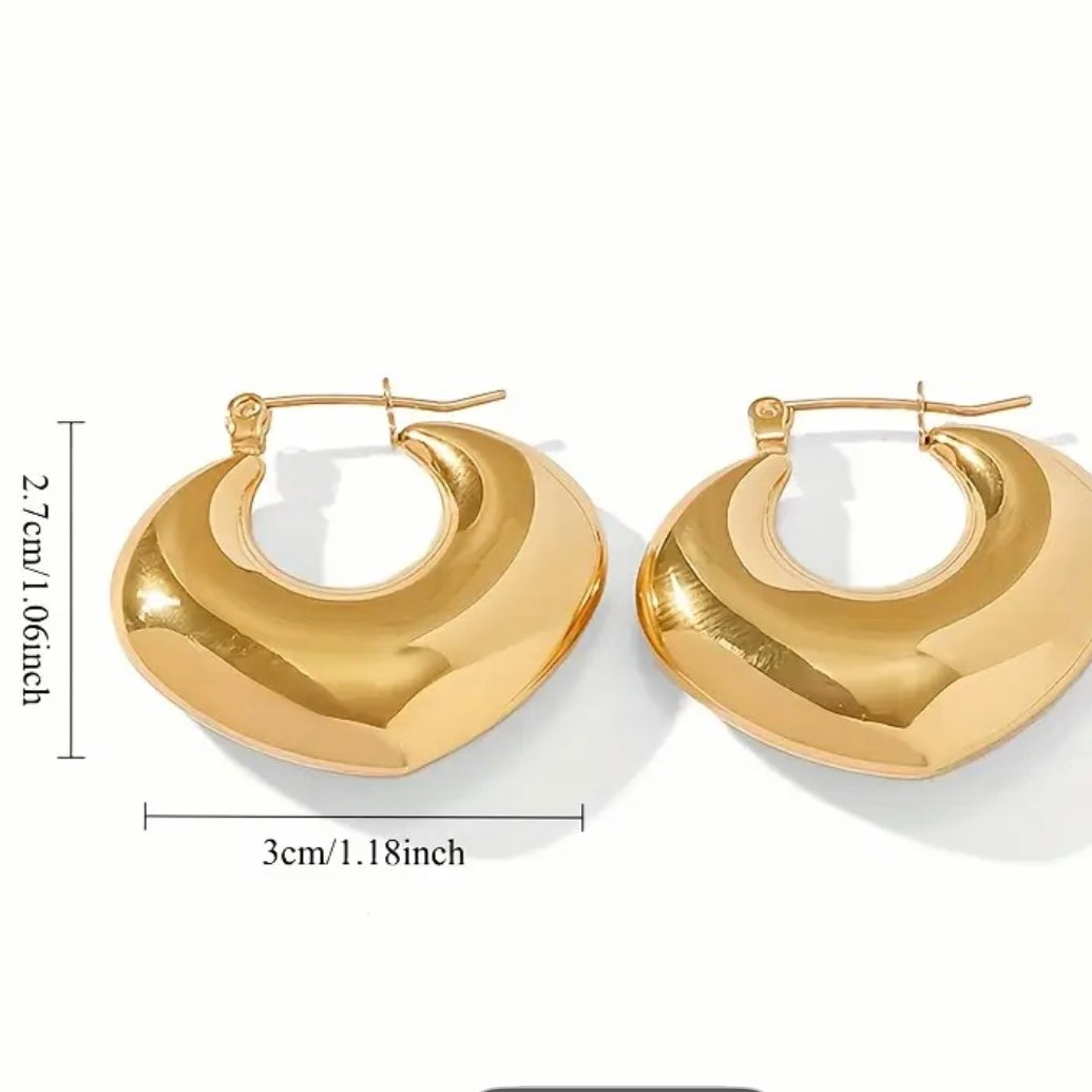 Orecchini mezzo cerchio